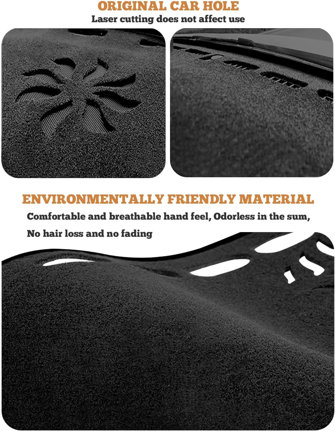 Partsable Car Dashboard Cover Dash Cover Mat Custom Fit for Toyota 4Runner 2003 2004 2005 2006 2007 2008 2009 Interior Dash Mat Dashboard Cover Pad Accessories for 2003-2009 4Runner - Image 5